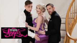 TRANS ANGELS - Izzy Wilde bere Cole Churchovi a Stevu Rickzovi péra zezadu na plese