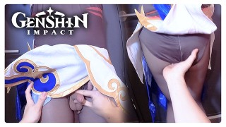 【Genchin Impact】✨Ganyu Cosplayer被搞砸，日本动漫异装cosplay 10