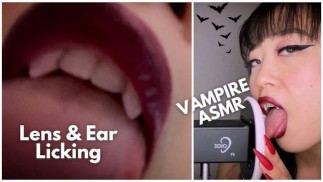 ASMR - Hot asiática lambe e lambe você molhado