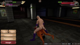 Zamaskowany Twink kontra Brock - NakedFighterRozgrywka 3D
