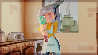 Minecraft MILF Animazione Porno