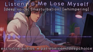 [M4F]自分を失う私に耳を傾ける||男性のうめき声||ディープボイス