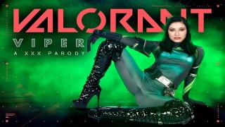 Raven Lane als Toxic VIPER van VALORANT Will je te onderwerpen aan haar Will