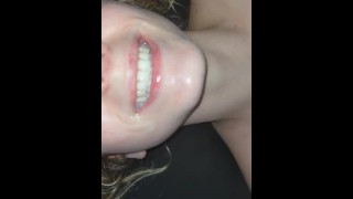 ADORA IL SAPORE DEL MIO SPERMA CALDO E INGOIA 😋 #TikTokPorn #Shorties