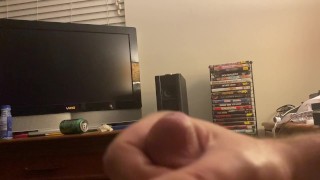 Pomalé škubání s bočním POV sténáním při cumming