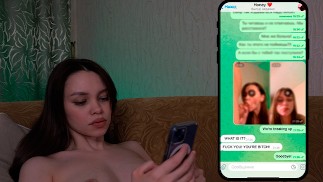 Me cogí a un amigo y le envié un video a mi novio
