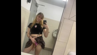Tgirl flashing/public/mear compilación