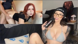Sweetie Fox, Porno ASMR Reakcja, Czerwona Dziwka Zostaje Zerżnięta Przez Nieznajomego - Amatorska Willow Harper!
