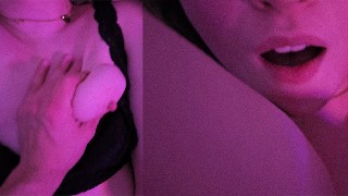 Amateur slut wird richtig tief n ihre muschi gefickt, weiblicher orgasmus roomate POV