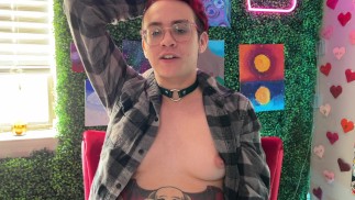 FTM Femboy diz como foder sua bunda JOI