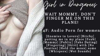 F4F | ASMR Audio Porn dla kobiet | Uważaj na ręce, nie mam na sobie majtek! | Gra publiczna