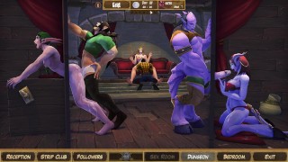 Envie d’aventure. SCÈNES DE SEXE en Bordel. Salle de sexe