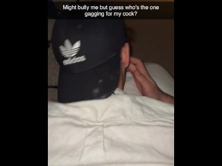 Snap Leaked! Caught Shagging the Popular Bully!