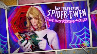 TRAPtastic Spider-Gwen: W wersum Hentai [ FEMBOY POV ]