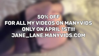 HUGE FOOLS DAY SALE ON MY MANY VIDS! 50% OFF FOR ALL VIDEOS!!
