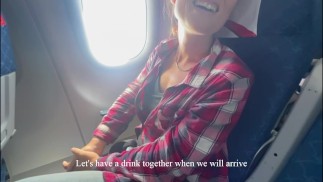 ✈️👩‍✈️🛩️„JAK Poznałem aktorkę porno w samolocie…” – POV Frenchy Touch