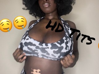 Mmm POV, HUILE DE SEINS ÉNORMES, Rebondissant, Huile, De Près