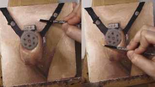 "What are you doing, Stepbro? - JOI of Painting Episode 122