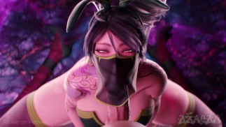 Bunny Akali sopla el trabajo🐰🥕