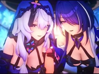 Honkai Star Rail - Acheron & Black Servicio Swan Sexo