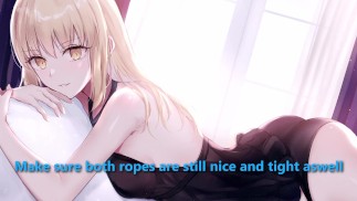Saber erwartet perfekten Gehorsam von ihrem Haustier Hentai femdom CEI