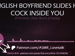Anglický Přítel Zasune Svůj Penis do Vás (poprvé) (AUDIO Porno Pro ženy)
