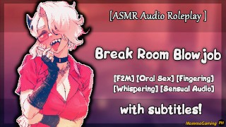 Saugen Sie Bei der Arbeit, Erwischt Werden Nach // ASMR Blowjob, Fingersatz, Schmutziges Audio