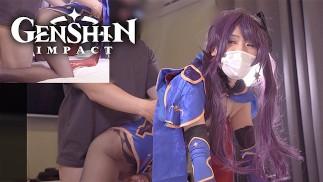 【Genshin Impact】 💜 Genshin Impact Mona cosplay vibrator, na Otaku Festival 10
