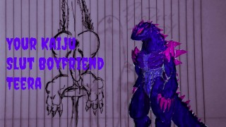 Twój chłopak dziwka Kaiju Teera (M4M) (ASMR) (RoughFucking)