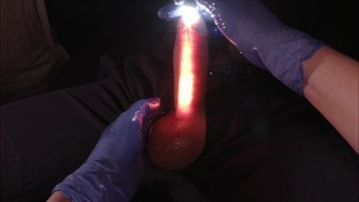 FPoV Cock Harnröhrenklingender LED-Lichtstab