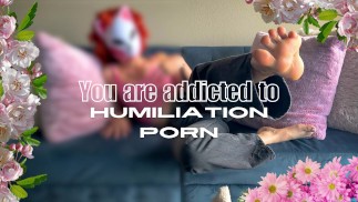 Goddess Chloe Love - Sessione di Gooning con umiliazione di un pornodipendente
