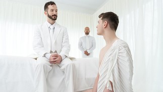 MasonicBoys Ethan Tate ruw geneukt door geschikte DILF in religieus ritueel