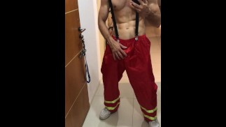Going to put out the fire like a good firefighter