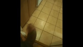 Scrollen door het huis, lul eruit