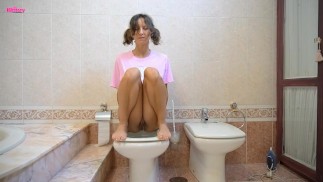 Ochtend toilet plassen mini compilatie