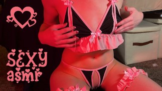 ASMR 💗 Orgasmus Lesben kämpfen sehen, bis ich komme (Stoner Girl)