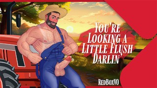 You Help Your Farmer Relieve Some Tension By Milking Him (Patreon Preview)
