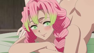 Mitsuri Demon Slayer Hentai Anime Dessin animé Naruto Creampie sexe gros seins cul intense baise milf japonaise