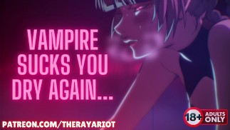 Vampire Girl ti succhia interamente!~ (ASMR RP) (Audio gratuito)