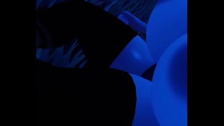 夜の角質の瞬間