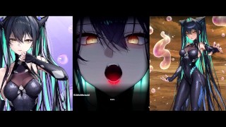 Pequeña sirena orden de correrse en su NIKKE Hentai sin censura