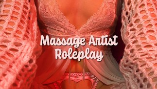 ASMR Massage Artist Rollenspiel mit Lotion Sounds