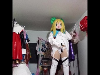 Кигуруми Двойное Дыхание Игра Целомудрие ПВХ Нино Косплей Два Угла