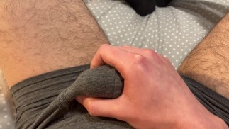 Big Pee in Boxershorts