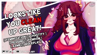 ASMR | Služka pro vaši ženu | Feminizace Femdom fixace degradace Chastity Hentai