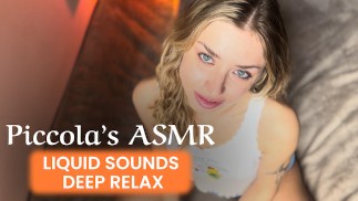 ASMR * Loira brincalhona Mic bombeando seu pau de joelhos e fazendo você gozar * Lissa Piccola