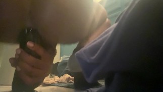 13 Zoll Schwanz tief in meinem Anal