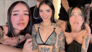 Chica flaquita nerviosa en su primer casting de mamada - 18yo hot fuck