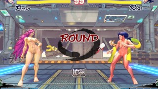 ROSE gegen GIFT | STREET FIGHTER 4 ULTRA HENTAI