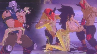 Hot Sexy Girl lotta in pubblico per divertimento. Gioco porno hentai #2